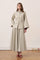 Narin Cotton Skirt Set - Sage - Muserobe modest skirt set image 1