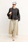 Claire Organic Linen Wide-Leg Trousers - Beige image 1