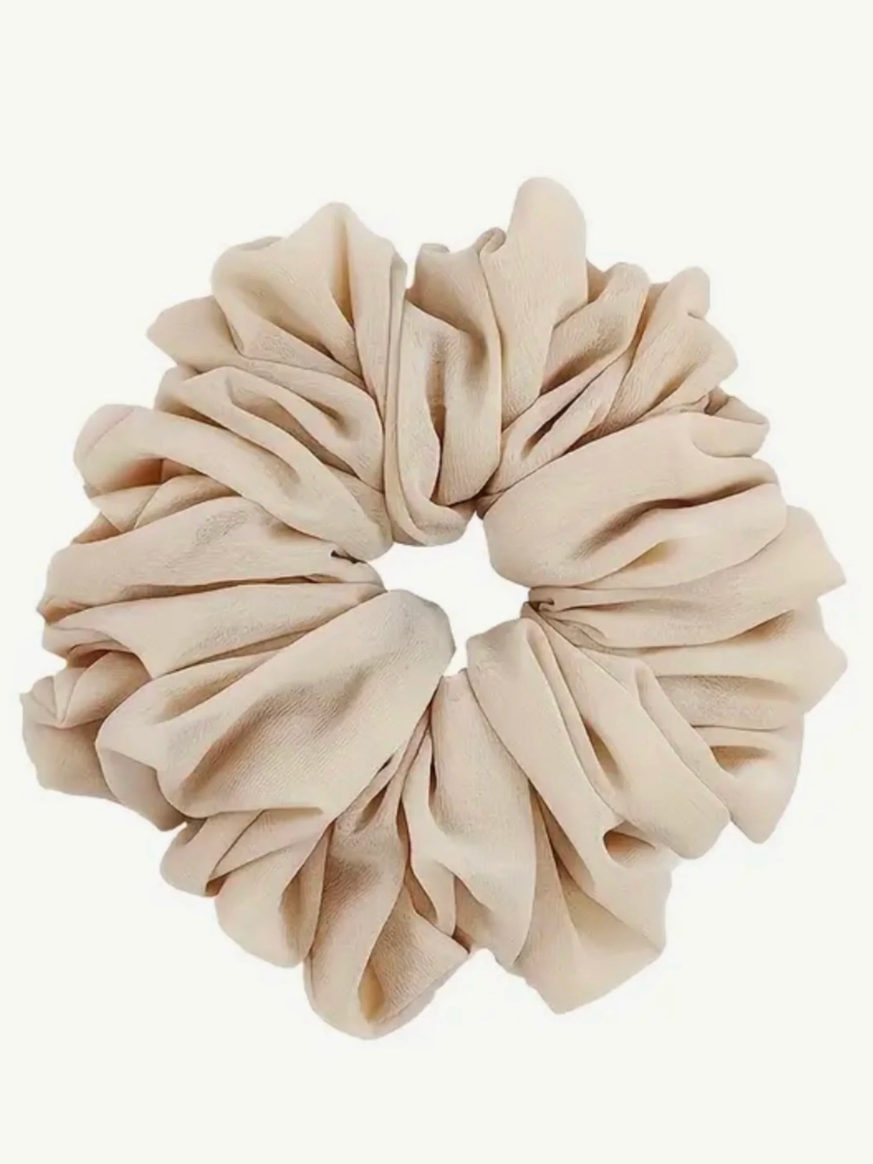 Chiffon Haargummi - Creme
