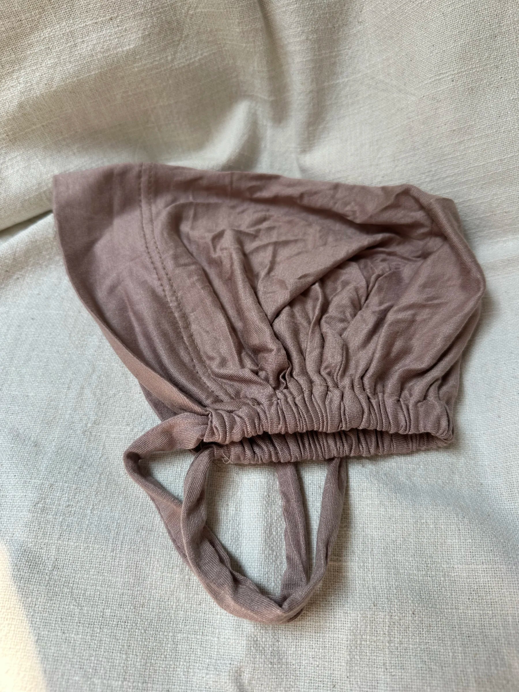 Unterkopftuch mit Bindeband - Schwarz