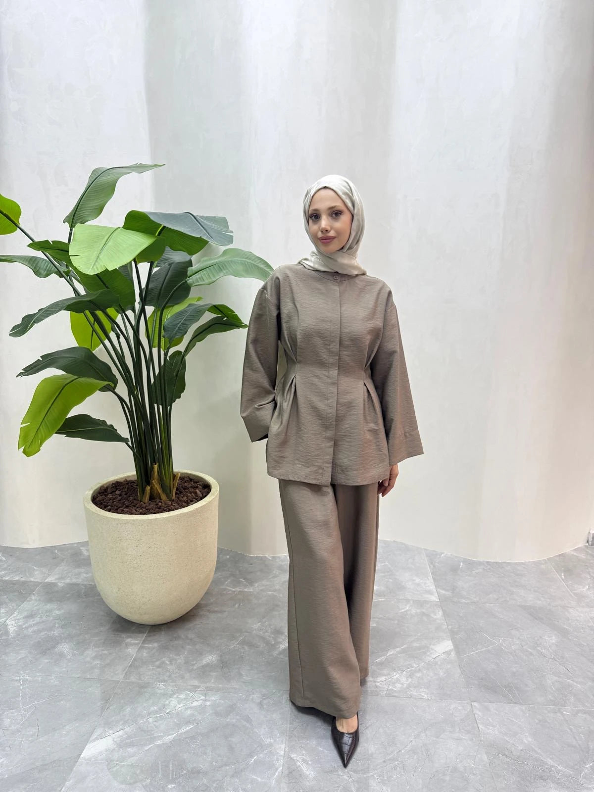 Lora 2 Piece Set - Taupe