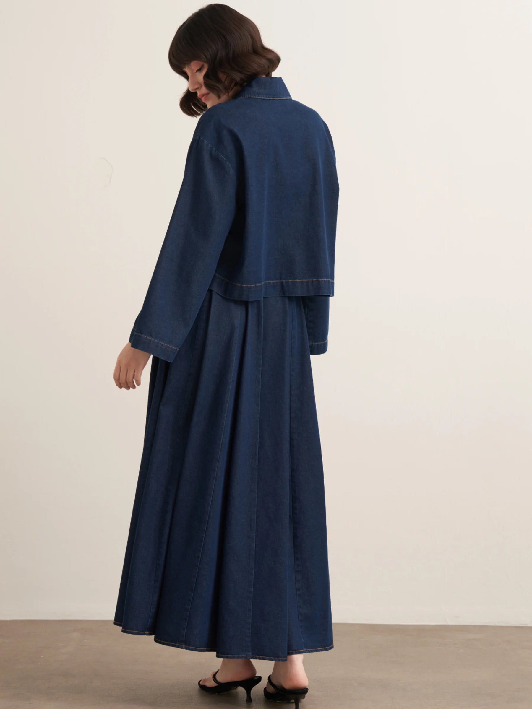 Hifa Denim 2 Piece Set