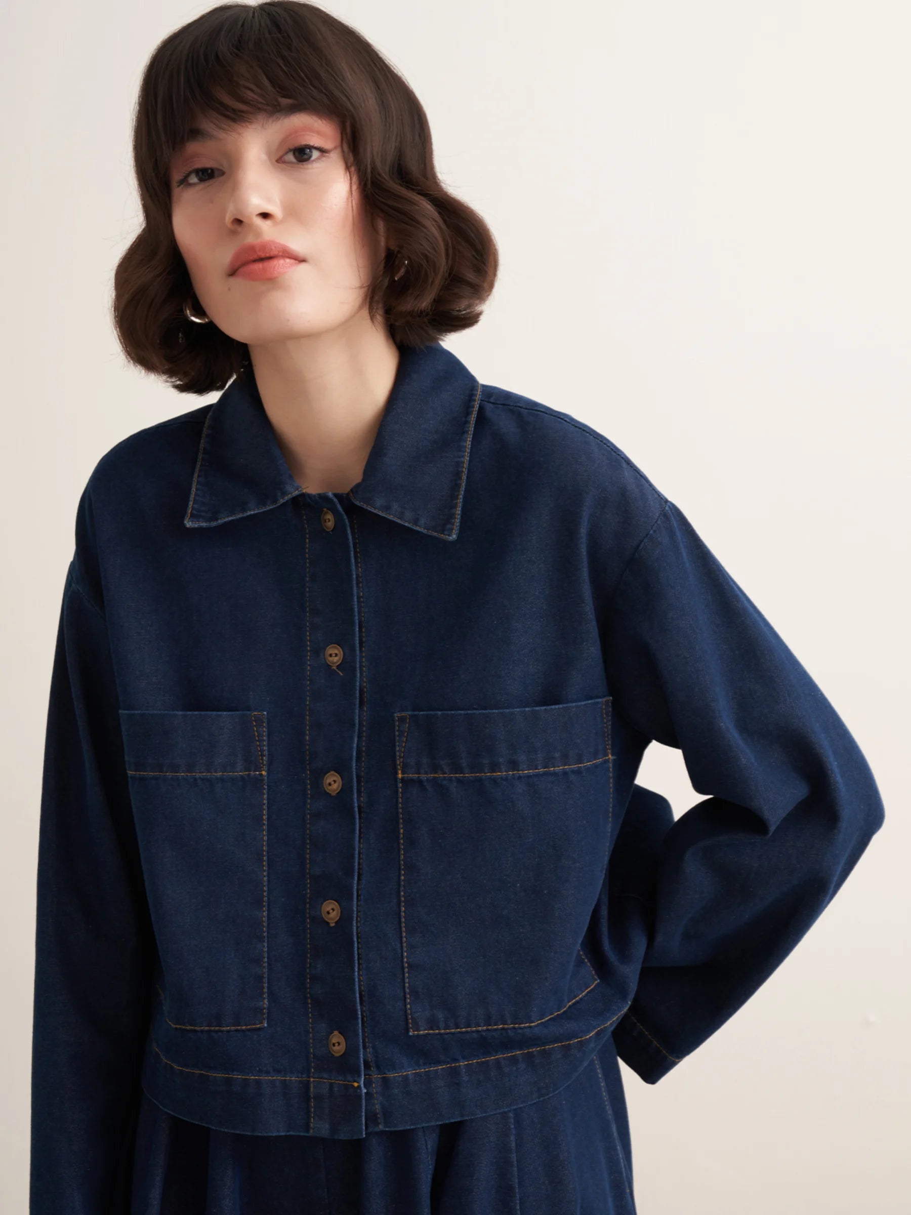 Hifa Denim 2 Piece Set