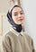 Colorful Comfort Headscarf in Navy by Muserobe, headscarf