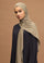 Cotton Jersey Headscarf in Ash Taupe by Muserobe, headscarf