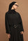 Cotton Jersey Headscarf in Black by Muserobe, headscarf