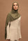 Cotton Jersey Headscarf in Khaki by Muserobe, headscarf