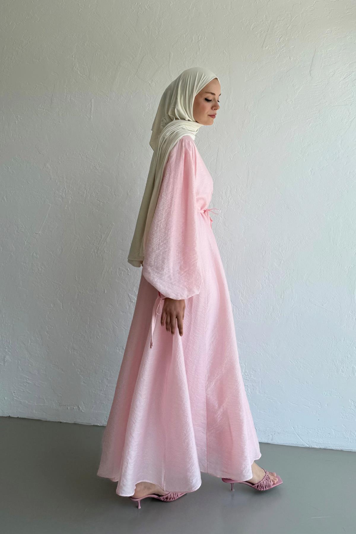Emma Flowy Kleid - Rosa