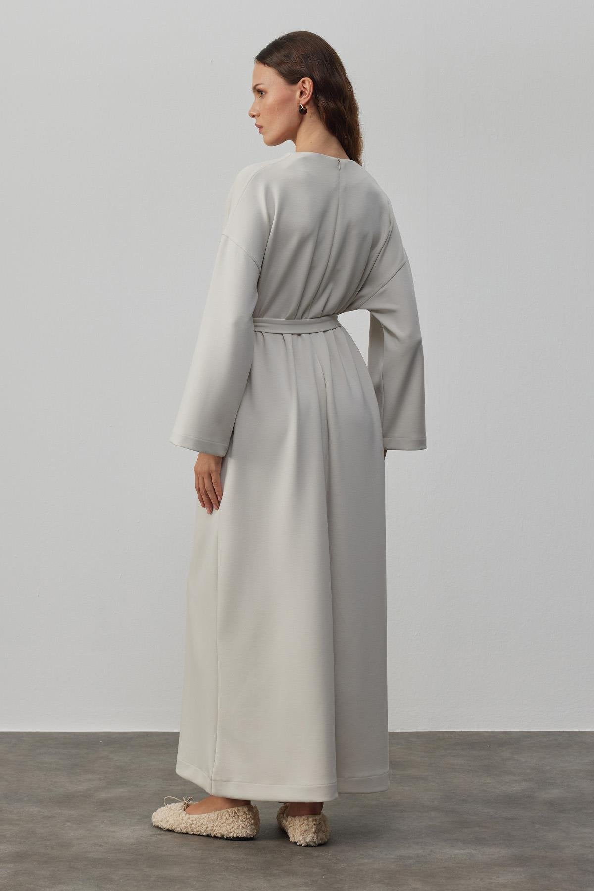 Bequemes Modalkleid - Stein