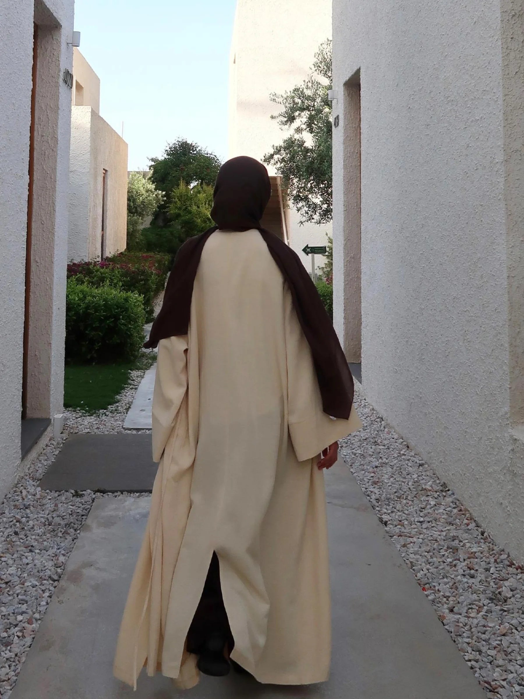 Alya Tencel Kimono - Zartgelb
